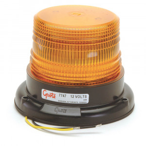 LED Mighty Mini Yellow Warning Strobe Light.