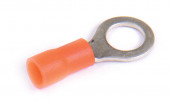 Vinyl Ring Terminals, 22 - 16 Gauge, #4 - 6 Stud Size, 100pk thumbnail