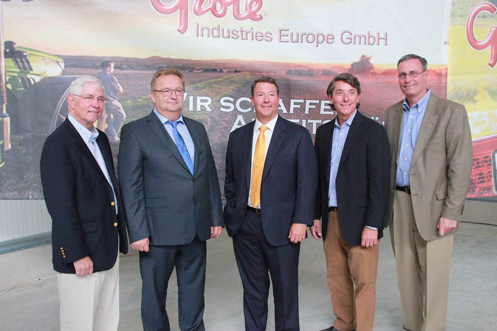 William Grote, Chairman of the Board, Grote Industries; Klaus Vetterl, Managing Director, Grote Europe; Dominic Grote, President & CEO, Grote Industries; John Grote, VP—Sales & Marketing, Grote Industries; Mike Grote, General Manager, Grote Asia
